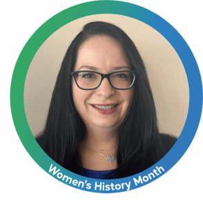 FinWise Bank honors Courtney Prokop for Women's History month.