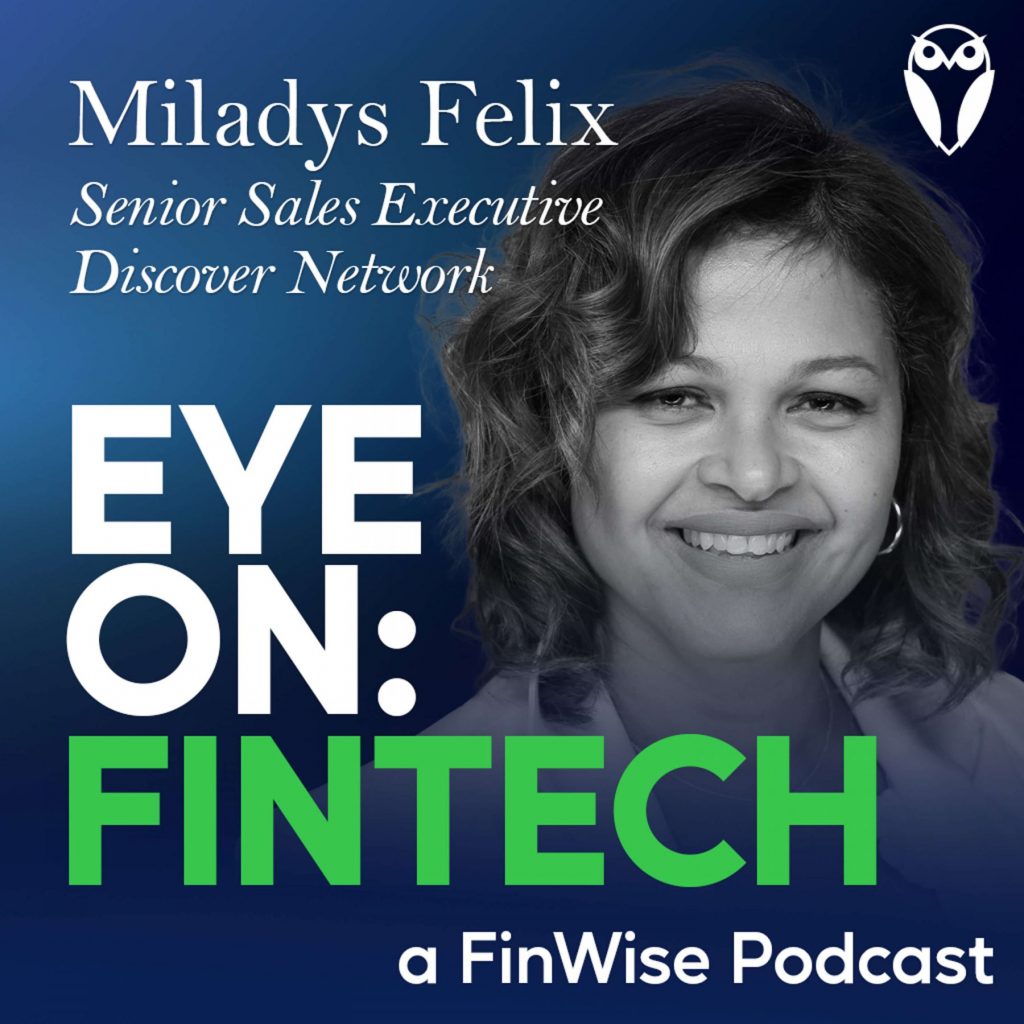Miladys Felix with Discover Network on Credit Card Programs