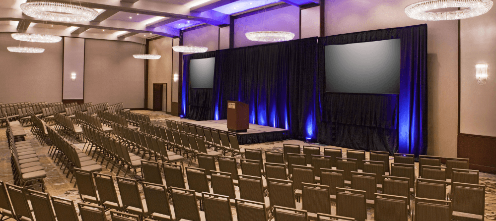 The meeting space at Westin Portland Maine for US Faster Payments Council fall meeting 2025